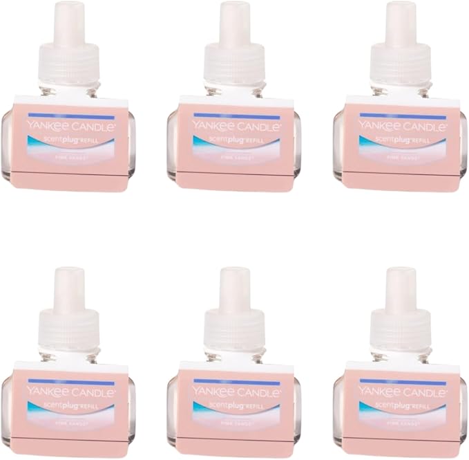 Yankee Candle Scent Plug Refill, Pink Sands (Pack of 6)