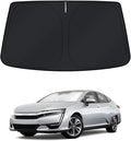 KUST Windshield Sun Shade for 2017-2021 Honda Clarity Window Accessories Shade Sun Cover Foldable Block UV Rays Keep Car Cooler
