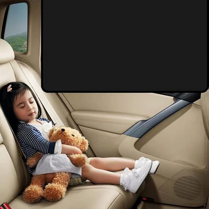 Car Side Window Sun Shades, Window Sunshades Privacy Curtains, 100% Block Light for Breastfeeding, Taking a nap, Changing Clothes, Camping (Front Seat 2pcs)