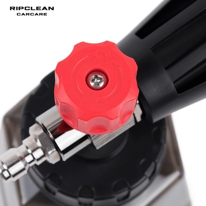 Ripclean Professional Foam Cannon for Pressure Washers – High-Performance Snow Foam Blaster for Car Washing, Detailing, and Cleaning – Adjustable Spray Pattern and 35oz Easy Connect Bottle