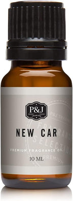 P&J Trading Fragrance Oil for Diffusers for Home - New Car 10ml Fragrance Scents for Candle Making - Soap Making Supplies & Car Diffuser Scents