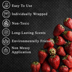 Wonder Wafers Air Fresheners, New Leather Scent, 50 Count, Individually Wrapped