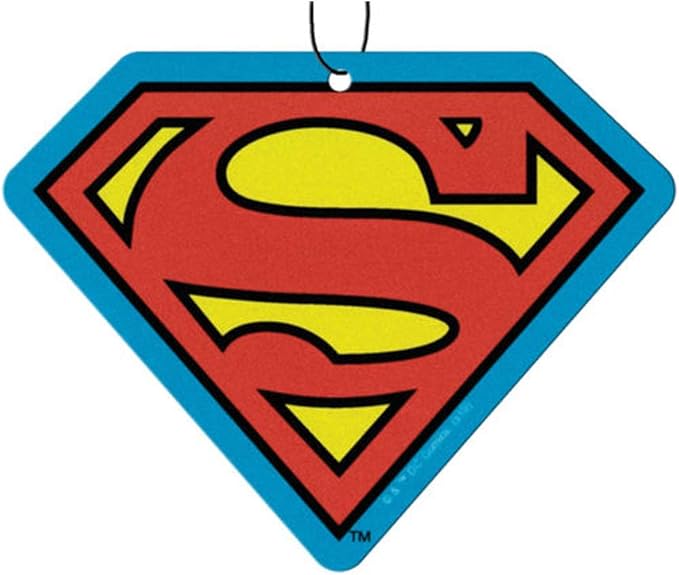 Spoontiques Superman Logo Air Freshener