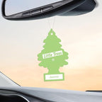LITTLE TREES Car Air Freshener Hanging Paper Tree for Home or Car , "lime green” , Jasmin scent