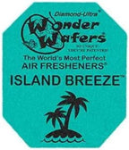 Wonder Wafers 250 Count Unwrapped Automobile Professional Use Air Fresheners Car and Truck Detail (Island Breeze)