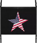 Car Roof Storage Bag American Star Print Car Seat Organizer Roof Storage All Car Storage Organizers Large Capacity Storage for Small Items