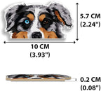 WIRESTER Hanging Air Freshener for Car, Home, Bathroom, Office, Decorative Charm Ornaments, Merle Aussie Australian Shepherd Dog
