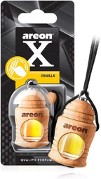 AREON Fresco X FRXV02 Hanging Car and Home Air Freshener, Vanilla (Pack of 6)