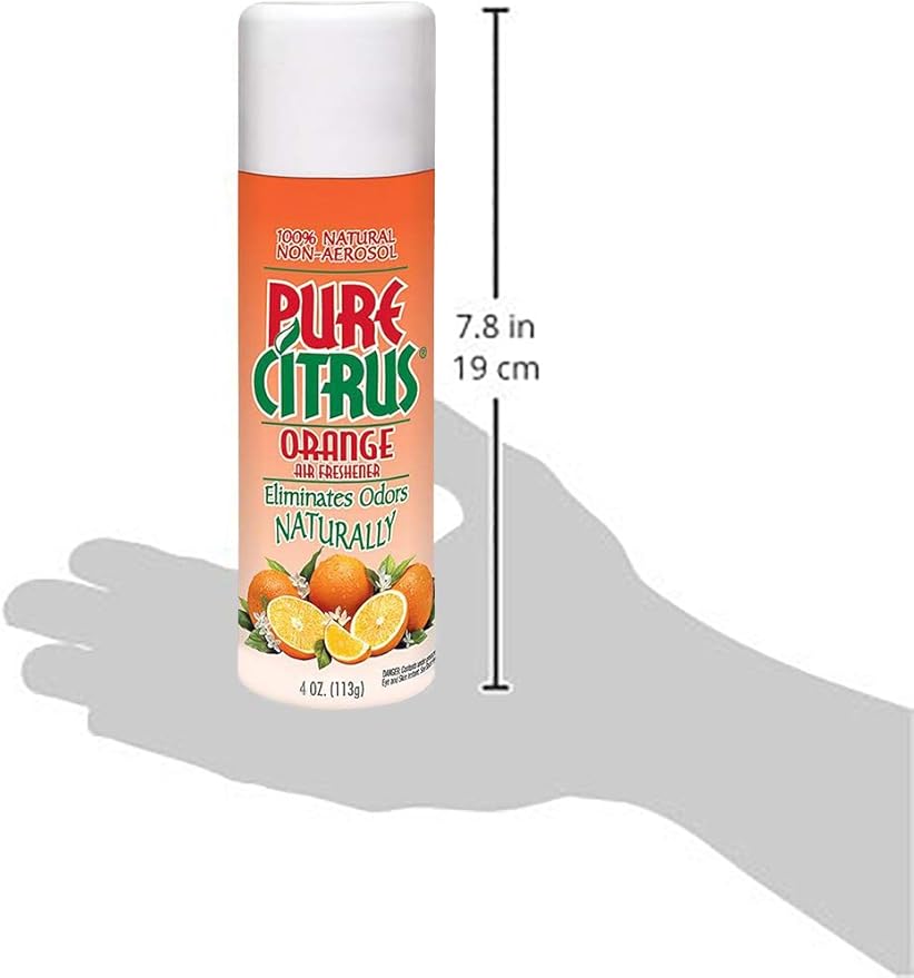Blue Magic NA222 Pure Citrus Air Freshener Orange - 4 oz. (6 Pack)