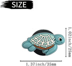 Cute Turtle Air Vent Clips, 6 Pcs Turtle Car Air Fresheners Vent Clips Car Diffuser Vent Clip Car Decoration Interior Decor Accessories for Women(Ocean, Lemon,Jasmine,Cologne Flavor)