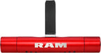 iPick Image for RAM Car Vent Air Freshener Clip - Official Licensed Red Aluminum with Adjustable Window + 10 Refill Sticks