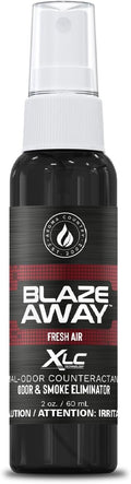 Blaze Away Commercial Air Freshener & Odor Eliminator for Strong Odor - Industrial-Grade Room Spray & Room Deodorizer for Home, Car, Smoke & Pet Odors - Long-Lasting Odor Absorber, Room Fresheners