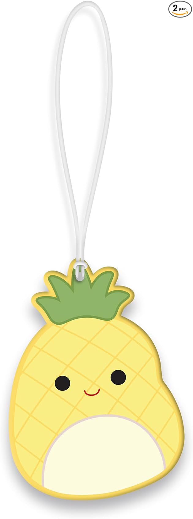 Studio Oh! x Squishmallow Maui Car Air Fresheners, Pack of 2 Scented Hanging Car Air Freshener, Sweet Tropical Fruits, Ripe Citrus, and Creamy Vanilla - Blissful Tropical Smoothie