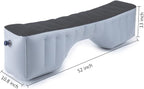 FMS Car Travel Inflatable Mattress Back Seat Gap Pad Mattress Air Bed Cushion Camping Air Couch (Gray)