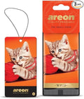 AREON WILD - Hanging Custom Cute Funny Car Air Freshener for Home & Office - Premium Cologne Perfume with Natural Fragrances - Long Lasting, Fresh, Luxurious Scent - Stylish Design - The Small Tiger