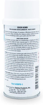 Dakota Odor Bomb Car Odor Eliminator - Pacific Breeze - 3 Pack