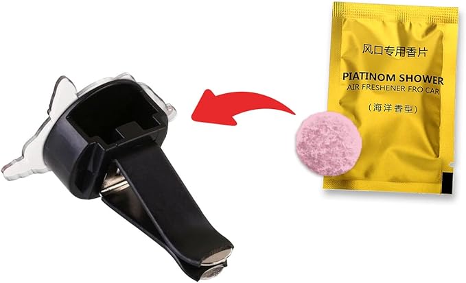 WIRESTER Fresh Scented Car Air Freshener Vent Clip, Decorative Accessories, Interior Decoration for Cars