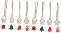 Mobestech 8 Pcs Car Aromatherapy Pendant Air Hanging Aromatherapy Cute Car Fresheners Hanging Empty Diffusers Cute Diffuser Christmas Decoration Glass