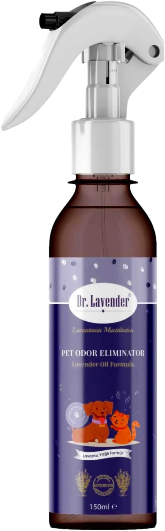 Pet Odor Eliminator Spray – Enzymatic Cleaner for Dog & Cat Urine, Strong Odor Eliminator for Home, Carpet & Furniture – Pet Stain Remover, Cat Pee Eliminator, Odor Neutralizer