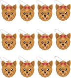 Cute DOG CAR AIR FRESHENERS - Cute Dog Design, Long-Lasting Scent, Portion of Proceeds Benefit Paws Chicago (Pack of 12) (Coffee)