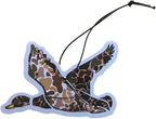 ThatsRad Car Air Freshener Duck Fly Fishing Fish Hunting Stocking Stuffer (One Size, Camo Mallard/Leather Scent)