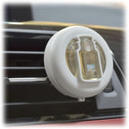 Yankee Candle Smart Scent Auto Vent Clip, Iced Berry Lemonade, Car Air Freshener Odor Neutralizing Clip with Adjustable Fragrance Control, Summer Citrus Scent, 1 Count (Pack of 4)