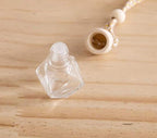 10 Pcs Car Air Freshener Perfume Bottle Aromatherapy Fragrance Essential Oil Diffuser Hanging Perfume Pendant Auto Ornaments Decor Accessories