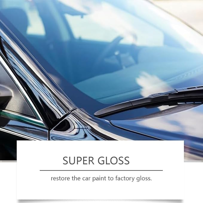2026 New Car Coating Spray, Quick Effect Ceramic Wax Polish, All-in-One Waterless Wash & Scratch Repair Spray, Removes Oil Film, Enhances Gloss & Hydrophobic Protection