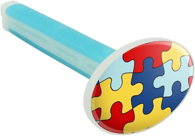 Autism Awareness Diversity Puzzle Pieces Car Air Freshener Vent Clip