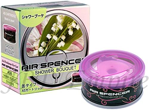 Eikosha AIR Spencer [ Made in Japan ] CS-X3 CSX3 A/S AS Cartridge Freshener JDM ((A98) Shower Bouquet)