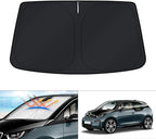 KUST Windshield Sun Shade for BMW i3 2014-2022 Accessories Window Sunshade Sun Visor Protector Foldable Blocks UV Rays Keep Your Car Cooler