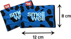 SmellWell - 3-Pack Scented Shoe Deodorizer Inserts - Odor Eliminators - Activated Bamboo Charcoal + Minerals - Natural Fresheners for shoes, bags, gloves - 6 x 1.8oz Original Size Black Zebra