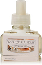 Yankee Candle Scent Plug Refill, Vanilla Creme Brulee (Pack of 4)