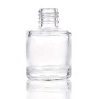 10 Packs Car Hanging Diffuser Empty Glass Perfume Bottles Air Freshener Diffuser Bottle Pendant Oil Fragrance Aromatherapy Bottle Ornament Decor (round)