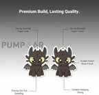 PumpCar 2 pieces toothless double-sided hanging cartoon cherry-scented funny car air freshener Cool hanging for rearview mirror Interior Accessories Gifts