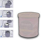 AREON GWP13 Car Perfume GEL Air Freshener Long Lasting Scent for Car or Home Odor Eliminator - Anti Tobacco (Pack of 3)