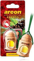 AREON Fresco FRTN01 Hanging Car and Home Air Freshener, Pine (Pack of 12)