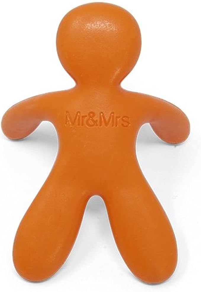 Cesare Car Air Freshener Energy Fragrance Orange Long Lasting 45 Days Air Vent Clip Uses Alcohol-Free Fragrance Oil Non-Toxic EVA Material