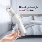 Wireless Mini Car Vacuum Cleaner(400g) Portable Rechargeable,Handheld Vacuums, Mini but Mighty Dust Busters Cordless Rechargeable,Hand Held Vac for Car/Desk V06/white