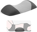 Lumbar Support Pillow for Sleeping,Premium Memory Foam Lower Back Pain Relief Bed Rest Support Pillows for Car Bed,Couch,Waist Support Care Cushion,Sleep Lumbar Pillow (Black Grey)