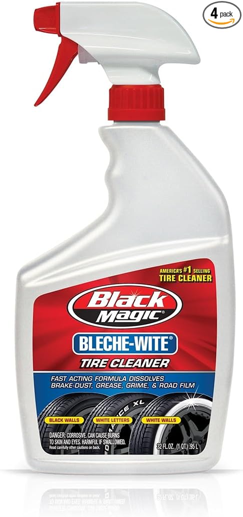 Westleys 800002224 32 Oz Blech-Wite Tire Cleaner, 4 Pack