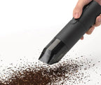 HOTO Handheld Vacuum Cleaner Cordless, Desk Vacuum Cleaner Compressed Electric Air Duster 15000Pa Suction, 4-in-1 Portable Vortex Vacuum Dust Buster Air Blower for Computer, Keyboard, Coffee Grounds
