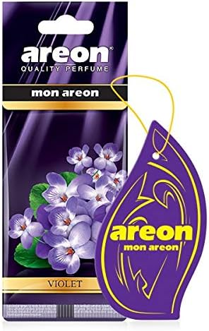 Modern Design Hanging Car Air Freshener, Violet Scent (12)