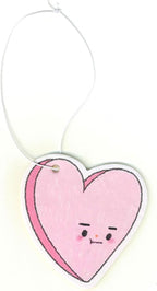 Generic A&D Hanging Air Freshener for Car, Home, Office, Bathroom | 8 Pack | Multiple Designs & Scents (Bikini Tree|Heart|Fish|Bee|Waterdrop|Sock|Golf Ball|Bikini Butterfly) (Heart (Jasmine))