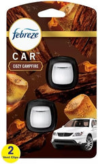 Febreze Cozy Campfire Car Vent 2 Pack