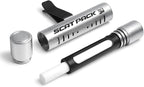iPick Image for Dodge Scat-Pack Full Color Car Vent Air Freshener Clip - Official Licensed Silver Aluminum with Adjustable Window + 10 Refill Sticks