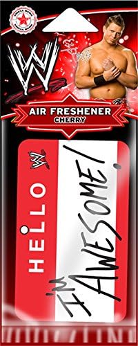 WWE - AIR FRESHENER - THE MIZ -WWE-I'M AWESOME-LICENSED NEW IN PACK-sealed