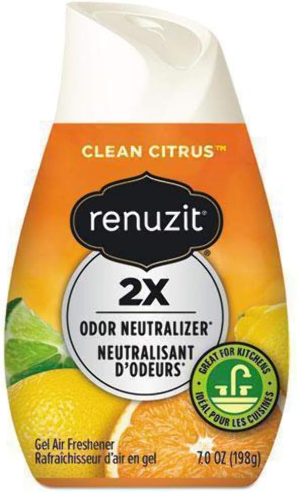 Renuzit 35000 Adjustables Air Freshener Citrus Sunburst 7 oz Cone
