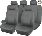 Flying Banner Car Seat Covers Front Seats Rear Bench Polyester car seat Protectors Easy installations Rear Bench Split Classic Man Lady Truck