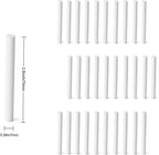 30 Packs Car Diffuser Refill Sticks for Car Diffuser Vent Clips, 2.75 X 0.27 Inch Absorbent Refill Replacement Wick, Humidifier Sticks Filter Replacement Wick